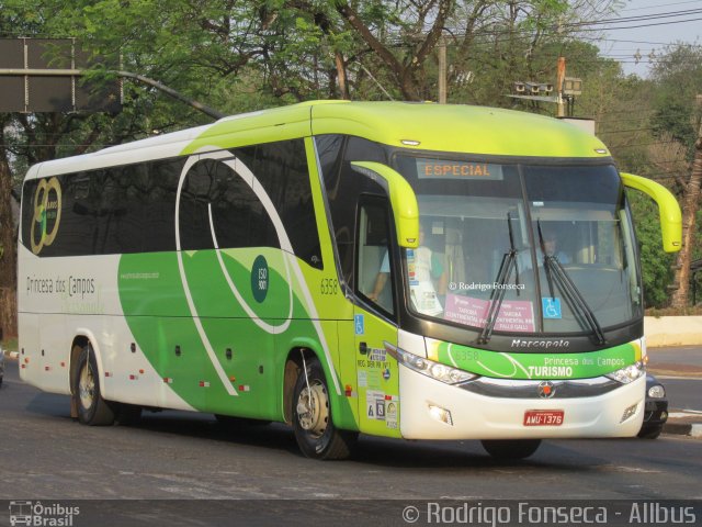 Expresso Princesa dos Campos 6358 na cidade de Foz do Iguaçu, Paraná, Brasil, por Rodrigo Fonseca. Número da foto: #4483308.