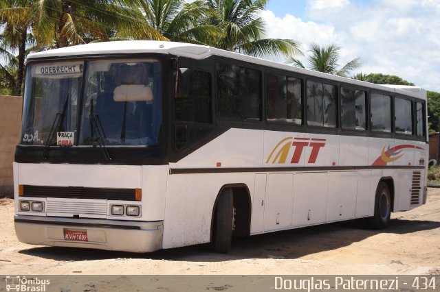 ATT - Atlântico Transportes e Turismo 1009 na cidade de Salvador, Bahia, Brasil, por Douglas Paternezi. ID da foto: 4483560.