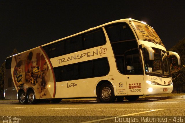 Transpen Transporte Coletivo e Encomendas 34008 na cidade de Curitiba, Paraná, Brasil, por Douglas Paternezi. ID da foto: 4484884.