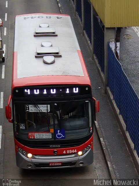Express Transportes Urbanos Ltda 4 8944 na cidade de São Paulo, São Paulo, Brasil, por Michel Nowacki. Número da foto: #4484719.