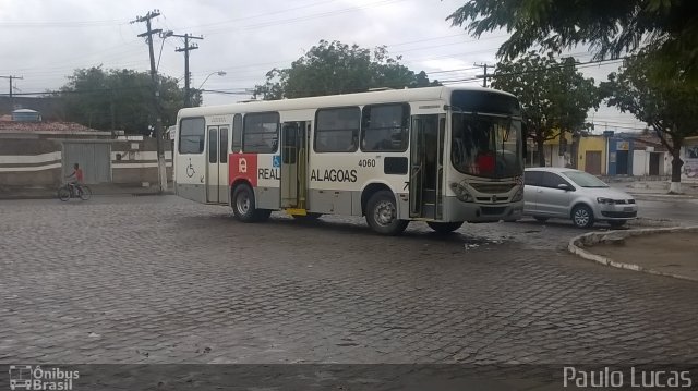 Real Alagoas de Viação 4060 na cidade de Maceió, Alagoas, Brasil, por Paulo Lucas. ID da foto: 4484770.