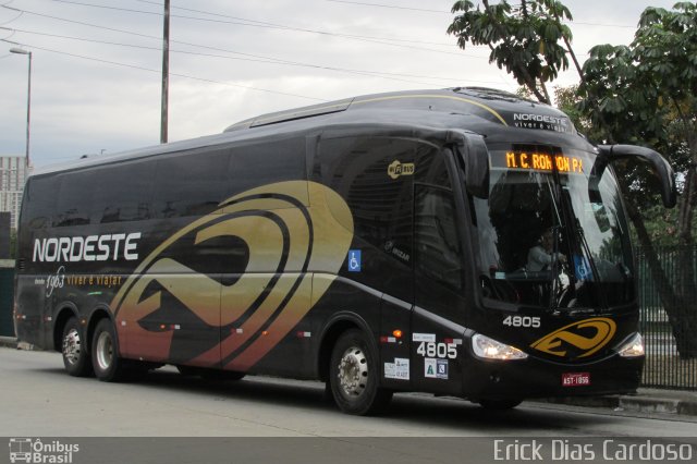 Expresso Nordeste 4805 na cidade de São Paulo, São Paulo, Brasil, por Erick Dias. ID da foto: 4485541.