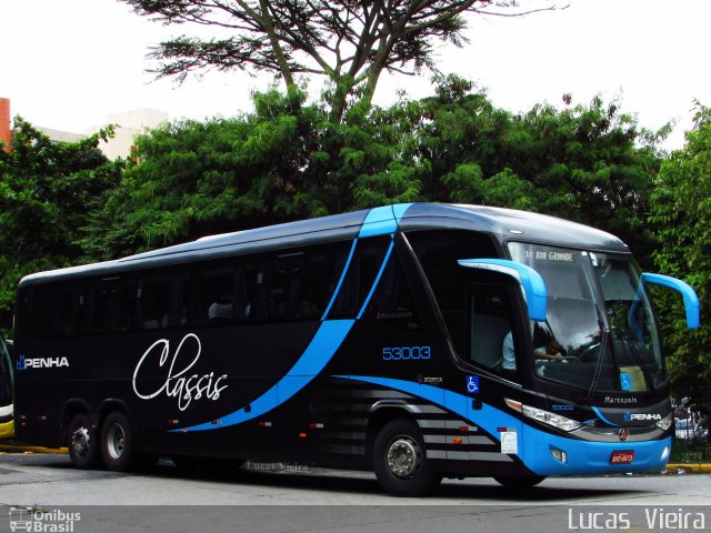 Empresa de Ônibus Nossa Senhora da Penha 53003 na cidade de São Paulo, São Paulo, Brasil, por Lucas Vieira. Número da foto: #4485213.