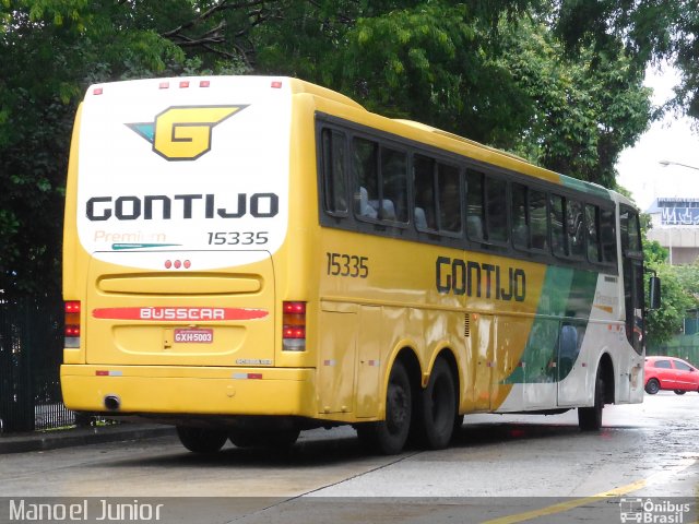 Empresa Gontijo de Transportes 15335 na cidade de São Paulo, São Paulo, Brasil, por Manoel Junior. ID da foto: 4485071.