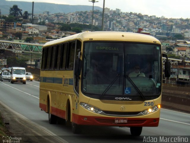 Empresa Santos 250 na cidade de Belo Horizonte, Minas Gerais, Brasil, por Adão Raimundo Marcelino. ID da foto: 4485905.