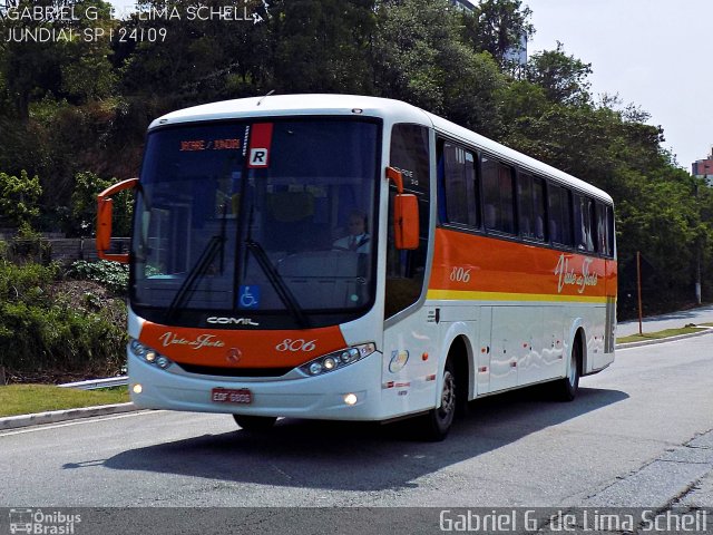 Viação Vale do Tietê 806 na cidade de Jundiaí, São Paulo, Brasil, por Gabriel Giacomin de Lima. Número da foto: #4488175.