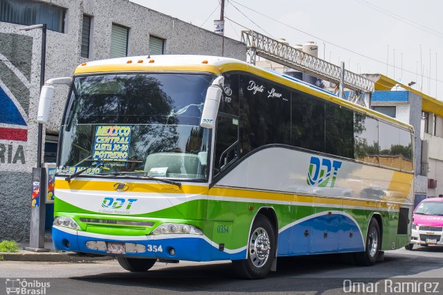 ODT - Ómnibus de Tizayuca 0354 na cidade de Gustavo A. Madero, Ciudad de México, México, por Omar Ramírez Thor2102. Número da foto: #4487788.