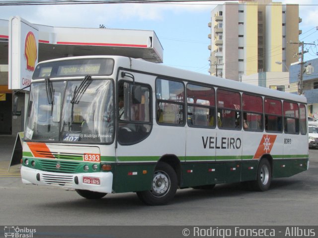 Auto Viação Veleiro 8393 na cidade de Maceió, Alagoas, Brasil, por Rodrigo Fonseca. ID da foto: 4488085.