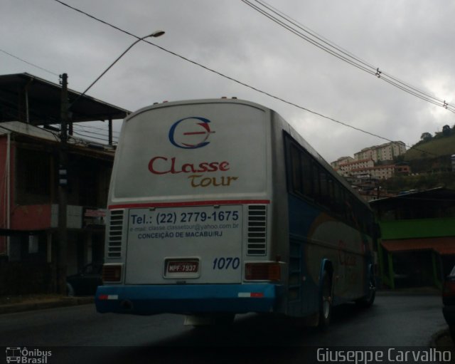Classe Turismo - Classe Transporte e Turismo 1070 na cidade de Nova Friburgo, Rio de Janeiro, Brasil, por Giuseppe Carvalho. Número da foto: #4487800.