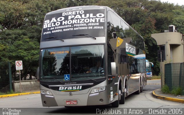 Trans Brasil > TCB - Transporte Coletivo Brasil 01 na cidade de São Paulo, São Paulo, Brasil, por Cristiano Soares da Silva. ID da foto: 4487220.