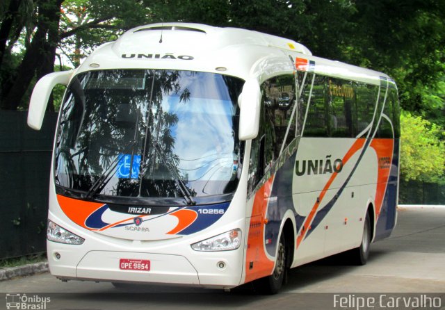 Expresso União 10256 na cidade de São Paulo, São Paulo, Brasil, por Felipe Carvalho. Número da foto: #4488806.