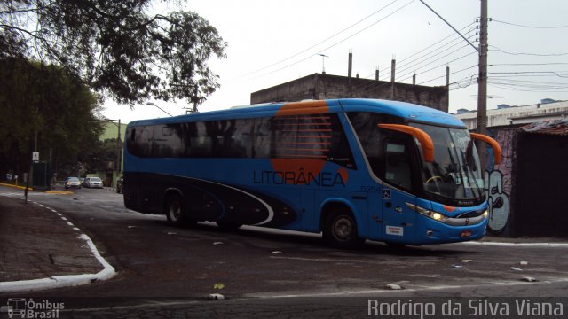 Litorânea Transportes Coletivos 5354 na cidade de São Paulo, São Paulo, Brasil, por Rodrigo da Silva Viana. ID da foto: 4487075.