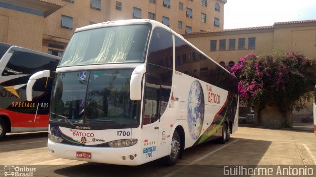 Trans Batoco Transporte e Turismo 1700 na cidade de Araxá, Minas Gerais, Brasil, por Guilherme Antonio. Número da foto: #4487860.