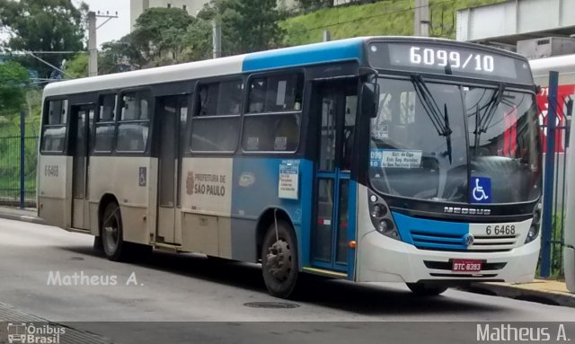 Transwolff Transportes e Turismo 6 6468 na cidade de São Paulo, São Paulo, Brasil, por Matheus Ariel. Número da foto: #4487254.