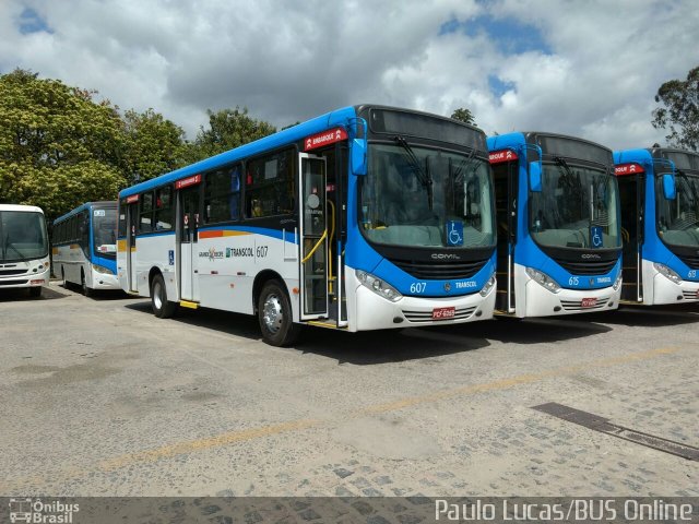 Transcol - Transportes Coletivos Ltda. 607 na cidade de Olinda, Pernambuco, Brasil, por Paulo Lucas. ID da foto: 4487074.