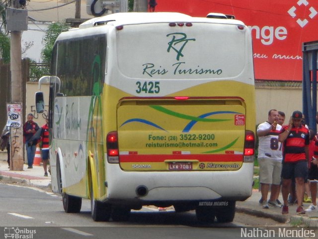Reis Turismo 3425 na cidade de Cariacica, Espírito Santo, Brasil, por Nathan Mendes. Número da foto: #4487633.