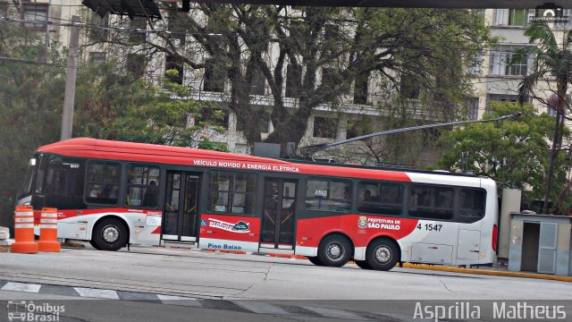 Himalaia Transportes > Ambiental Transportes Urbanos 4 1547 na cidade de São Paulo, São Paulo, Brasil, por Asprilla Matheus. Número da foto: #4487681.