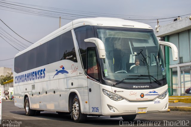 Transportes Chihuahuenses 2026 na cidade de Gustavo A. Madero, Ciudad de México, México, por Omar Ramírez Thor2102. Número da foto: #4486789.