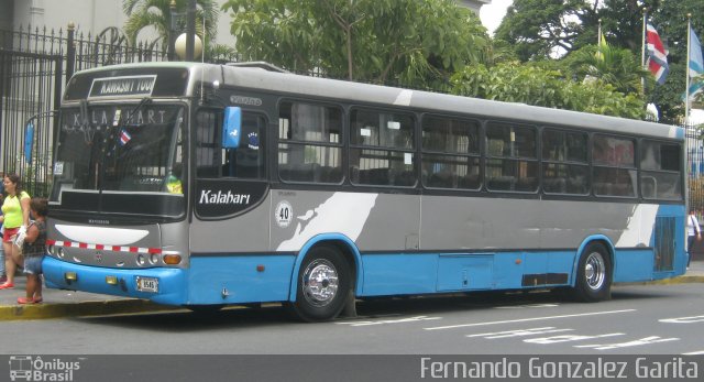 Buses Guadalupe 40 na cidade de Alto Paraíso de Goiás, Goiás, Brasil, por Fernando Gonzalez Garita. Número da foto: #4486440.