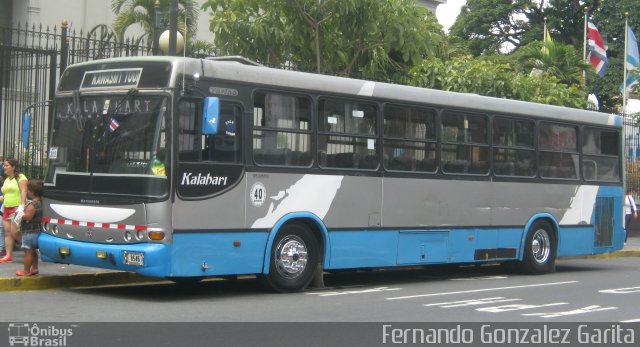 Buses Guadalupe 40 na cidade de Alto Paraíso de Goiás, Goiás, Brasil, por Fernando Gonzalez Garita. ID da foto: 4486440.