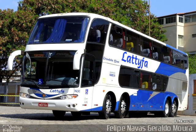 Lattyfa Turismo 1490 na cidade de Divinópolis, Minas Gerais, Brasil, por Felipe Navas Geraldo Moura . ID da foto: 4491304.