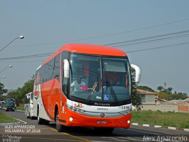 Ônibus Particulares 1310 na cidade de Holambra, São Paulo, Brasil, por Alex Aparecido. ID da foto: 4489459.