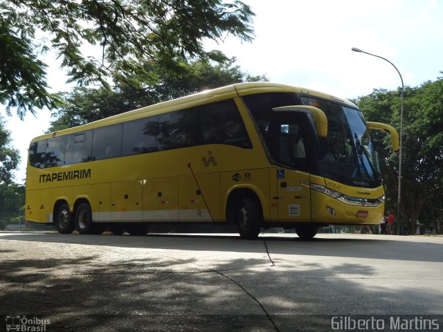 Viação Itapemirim 60647 na cidade de São Paulo, São Paulo, Brasil, por Gilberto Martins. ID da foto: 4490778.