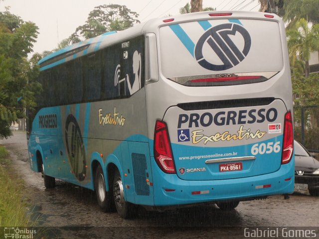 Auto Viação Progresso 6056 na cidade de Jaboatão dos Guararapes, Pernambuco, Brasil, por Gabriel  Gomes. Número da foto: #4489730.