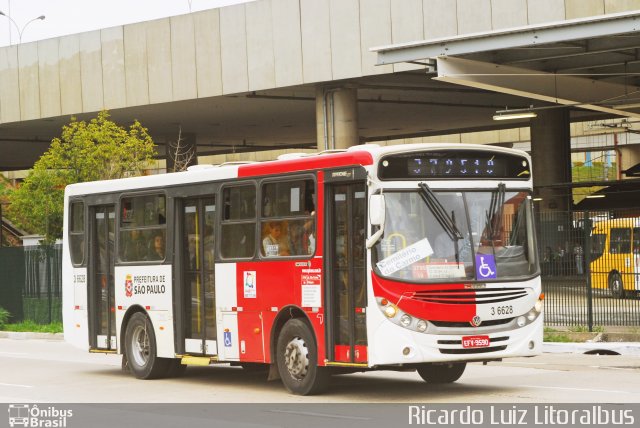 Transunião Transportes 3 6628 na cidade de São Paulo, São Paulo, Brasil, por Ricardo Luiz. Número da foto: #4491158.