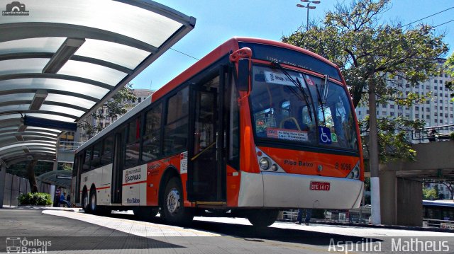 TRANSPPASS - Transporte de Passageiros 8 1096 na cidade de São Paulo, São Paulo, Brasil, por Asprilla Matheus. Número da foto: #4489933.