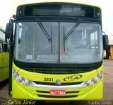 TCA - Transportes Coletivos Anápolis 2831 na cidade de Anápolis, Goiás, Brasil, por Carlos Júnior. Número da foto: #4489641.