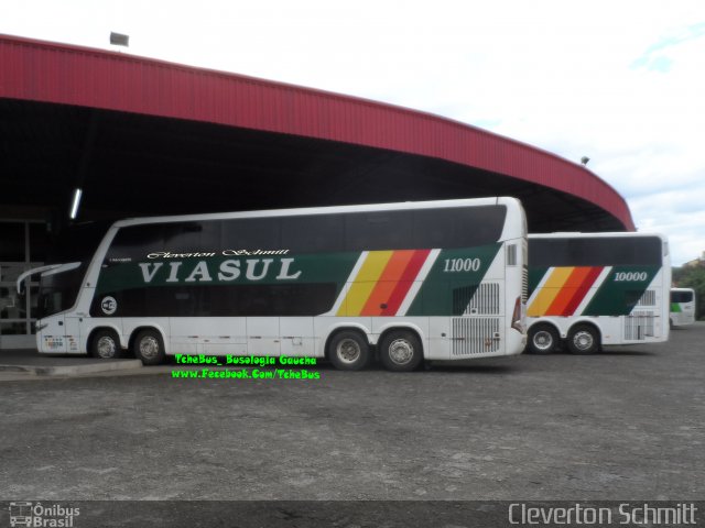 Viasul - Auto Viação Venâncio Aires 11000 na cidade de Santa Maria, Rio Grande do Sul, Brasil, por Cleverton Schmitt. Número da foto: #4493083.