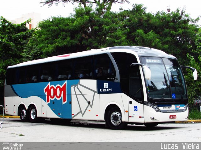 Auto Viação 1001 RJ 108.1091 na cidade de São Paulo, São Paulo, Brasil, por Lucas Vieira. Número da foto: #4492484.