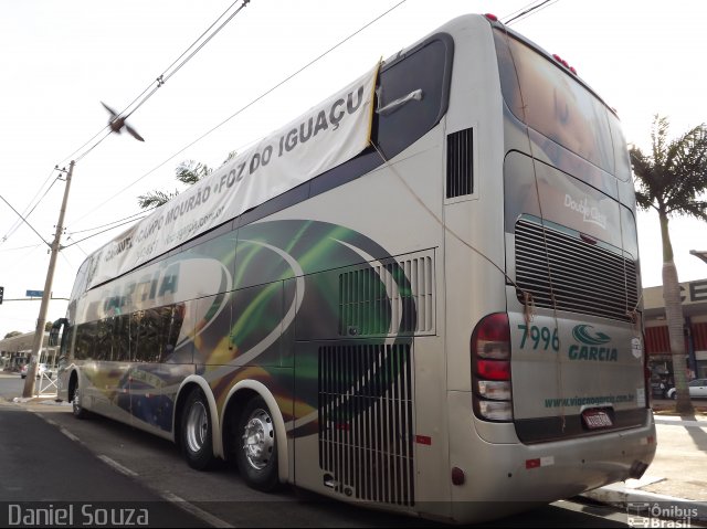 Viação Garcia 7996 na cidade de Ribeirão Preto, São Paulo, Brasil, por Daniel Souza. ID da foto: 4492826.