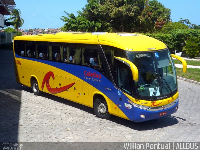 Coletivo Transportes 3502 na cidade de Maceió, Alagoas, Brasil, por Willian Pontual. Número da foto: #4493701.