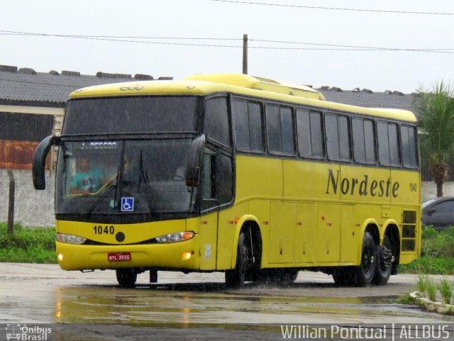 Viação Nordeste 1040 na cidade de Natal, Rio Grande do Norte, Brasil, por Willian Pontual. Número da foto: #4493650.