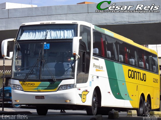 Empresa Gontijo de Transportes 12290 na cidade de Belo Horizonte, Minas Gerais, Brasil, por César Ônibus. Número da foto: #4494702.