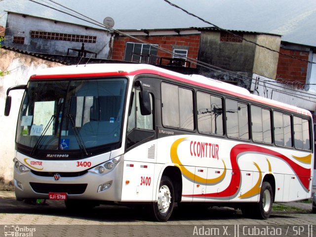 Cconttur 3400 na cidade de Cubatão, São Paulo, Brasil, por Adam Xavier Rodrigues Lima. Número da foto: #4494984.