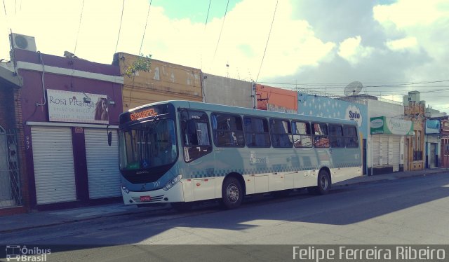 Empresa Auto Viação Santa Rosa 107 na cidade de Pelotas, Rio Grande do Sul, Brasil, por Felipe Ferreira Ribeiro. ID da foto: 4495958.