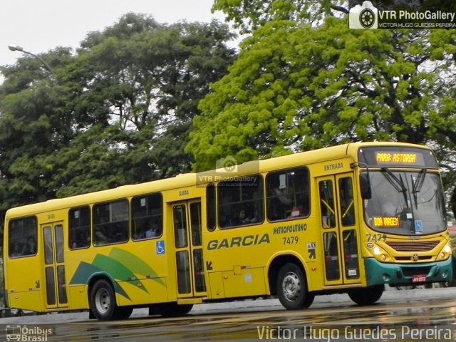Viação Garcia 7479 na cidade de Maringá, Paraná, Brasil, por Victor Hugo Guedes Pereira. Número da foto: #4495058.