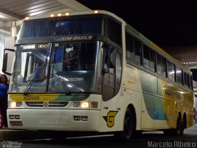 Empresa Gontijo de Transportes 15205 na cidade de Belo Horizonte, Minas Gerais, Brasil, por Marcelo Ribeiro. ID da foto: 4433958.