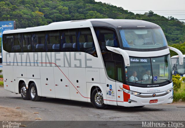 Auto Viação Catarinense 3373 na cidade de Santa Maria, Rio Grande do Sul, Brasil, por Matheus Etges. Número da foto: #4434110.