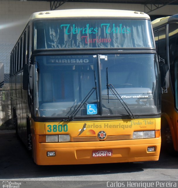Viação Verdes Vales 3800 na cidade de Cariacica, Espírito Santo, Brasil, por Carlos Henrique Pereira. Número da foto: #4434256.