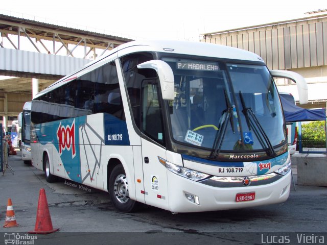 Auto Viação 1001 RJ 108.719 na cidade de Rio de Janeiro, Rio de Janeiro, Brasil, por Lucas Vieira. ID da foto: 4434098.