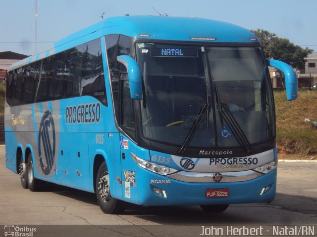 Auto Viação Progresso 6135 na cidade de Natal, Rio Grande do Norte, Brasil, por John Herbert. Número da foto: #4433236.
