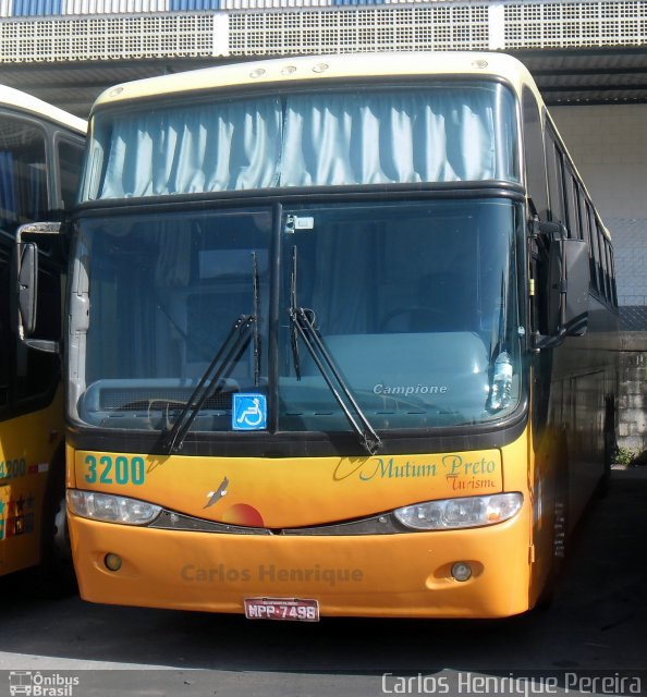 Viação Mutum Preto 3200 na cidade de Cariacica, Espírito Santo, Brasil, por Carlos Henrique Pereira. ID da foto: 4434270.