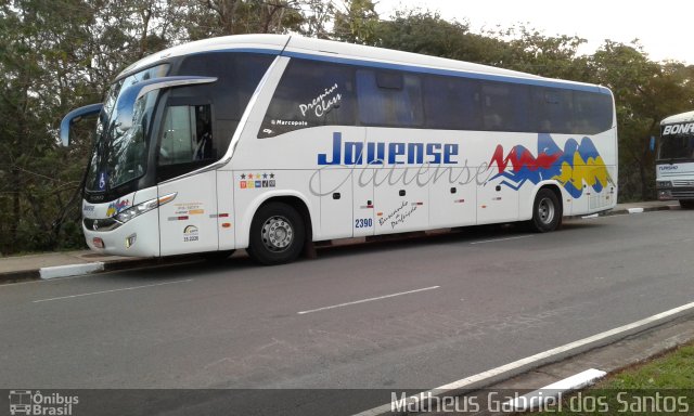 Auto Viação Jauense 2390 na cidade de Campinas, São Paulo, Brasil, por Matheus Gabriel dos Santos. ID da foto: 4433456.