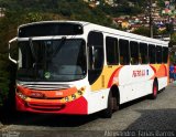 Petro Ita Transportes Coletivos de Passageiros 2066 na cidade de Petrópolis, Rio de Janeiro, Brasil, por Alexsandro  Farias Barros. ID da foto: :id.