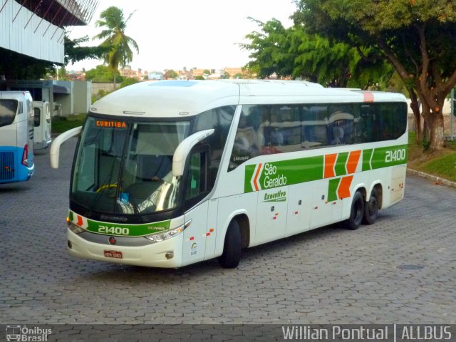 Cia. São Geraldo de Viação 21400 na cidade de Maceió, Alagoas, Brasil, por Willian Pontual. Número da foto: #4497772.