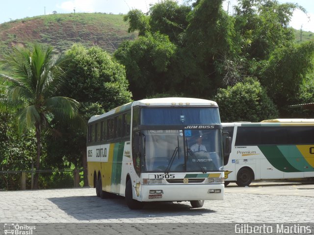 Empresa Gontijo de Transportes 11505 na cidade de Governador Valadares, Minas Gerais, Brasil, por Gilberto Martins. Número da foto: #4497433.